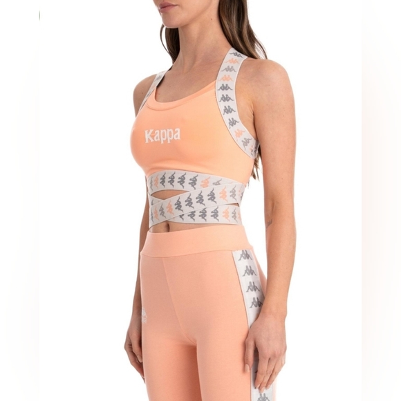 ❌SOLD❌ Kappa 222 Banda Dixot Bra - Peach - Women’s Size Small - EUC - Picture 3 of 6